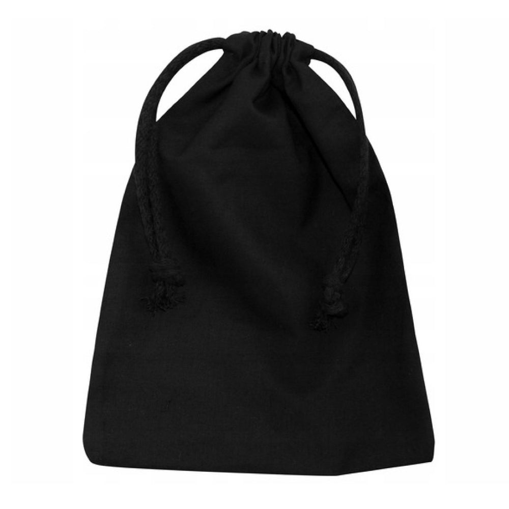 Baumwollsack Schwarz 25x30cm - AllBags