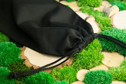 Baumwollsack Schwarz 30x45cm - AllBags