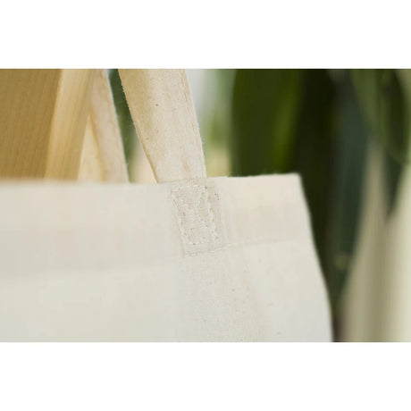Baumwolltasche Ecru 380x420 mm 140 g Griff: 70 cm