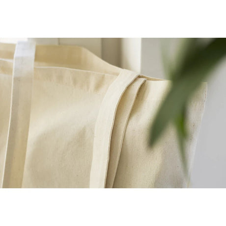 Baumwolltasche Ecru 380x420 mm 140 g Griff: 70 cm