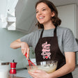 Sie die Küchenschürze als Geschenk zum Valentinstag
