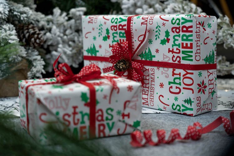 Geschenkpapier weihnachten 70cm/5m Joy Christmas