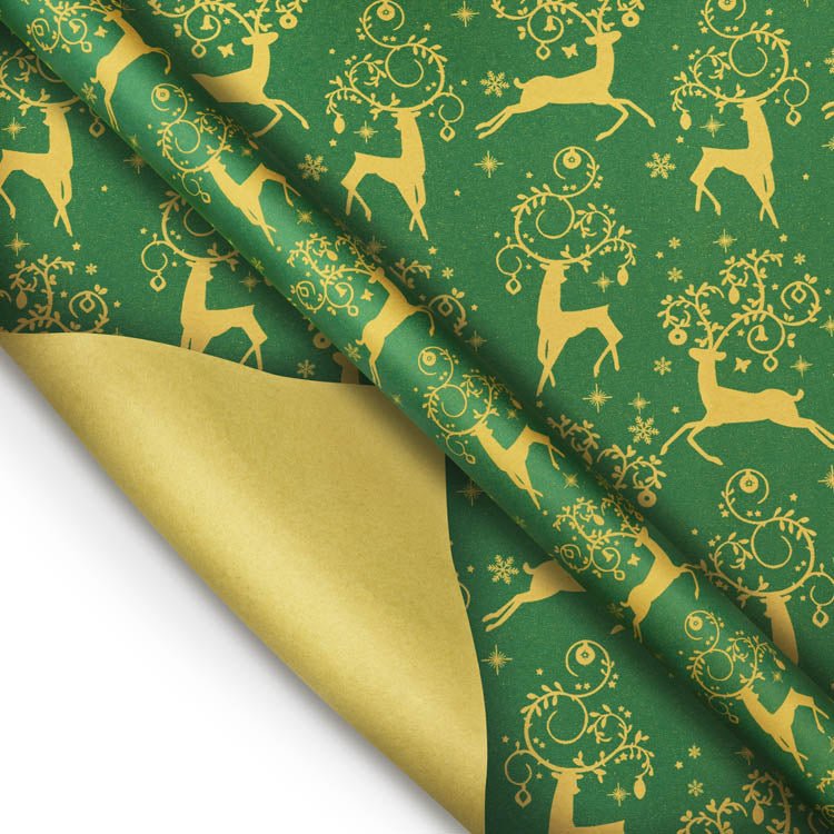 Geschenkpapier weihnachten 70cm/5m Rentier - AllBags
