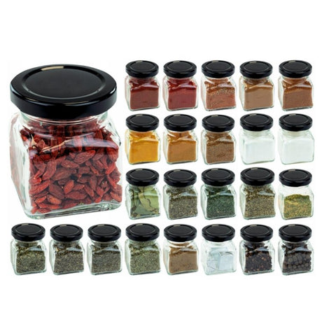 Gewürzgläser 24er Set 125ml