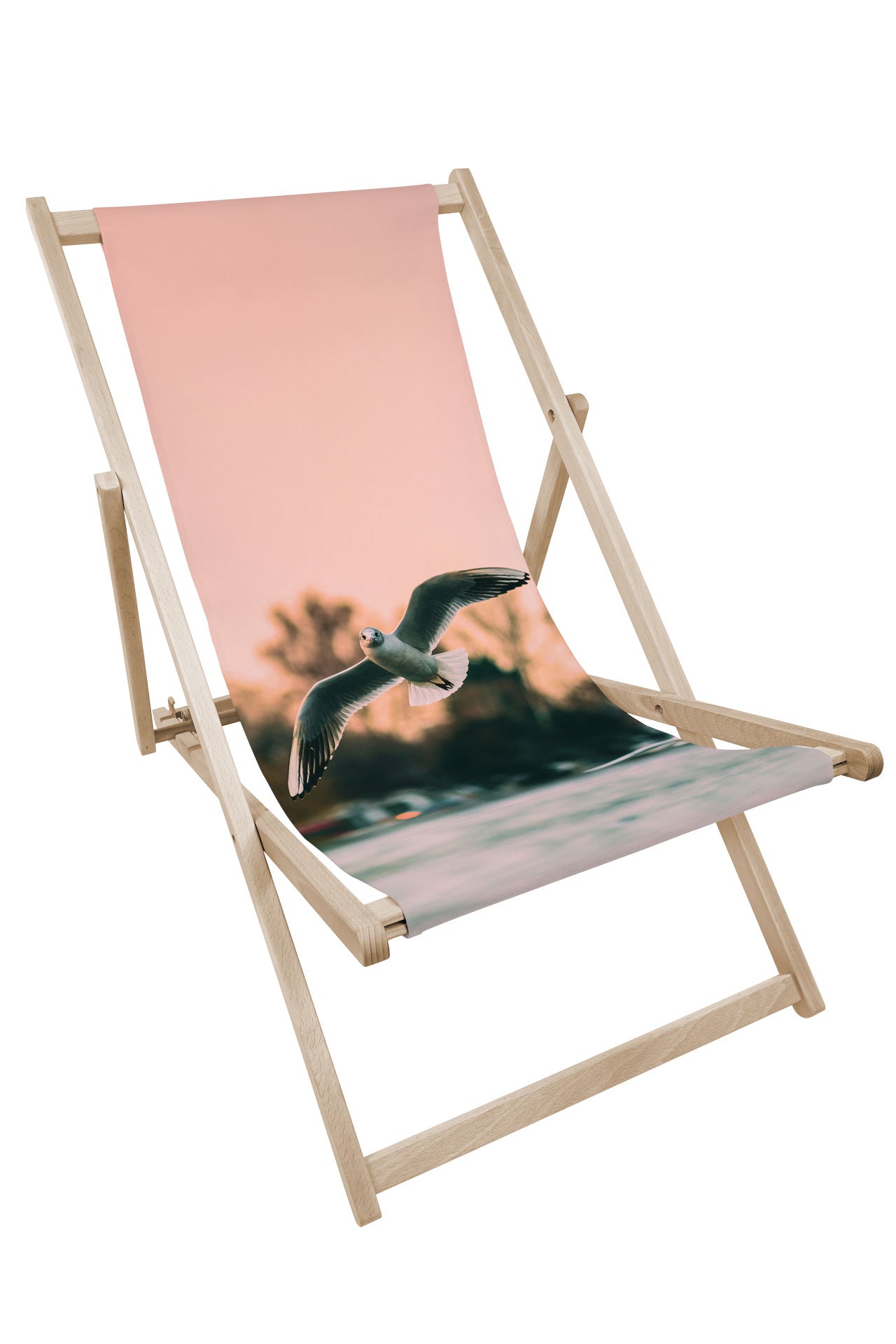 Holz-Liegestühle Möwe - AllBags
