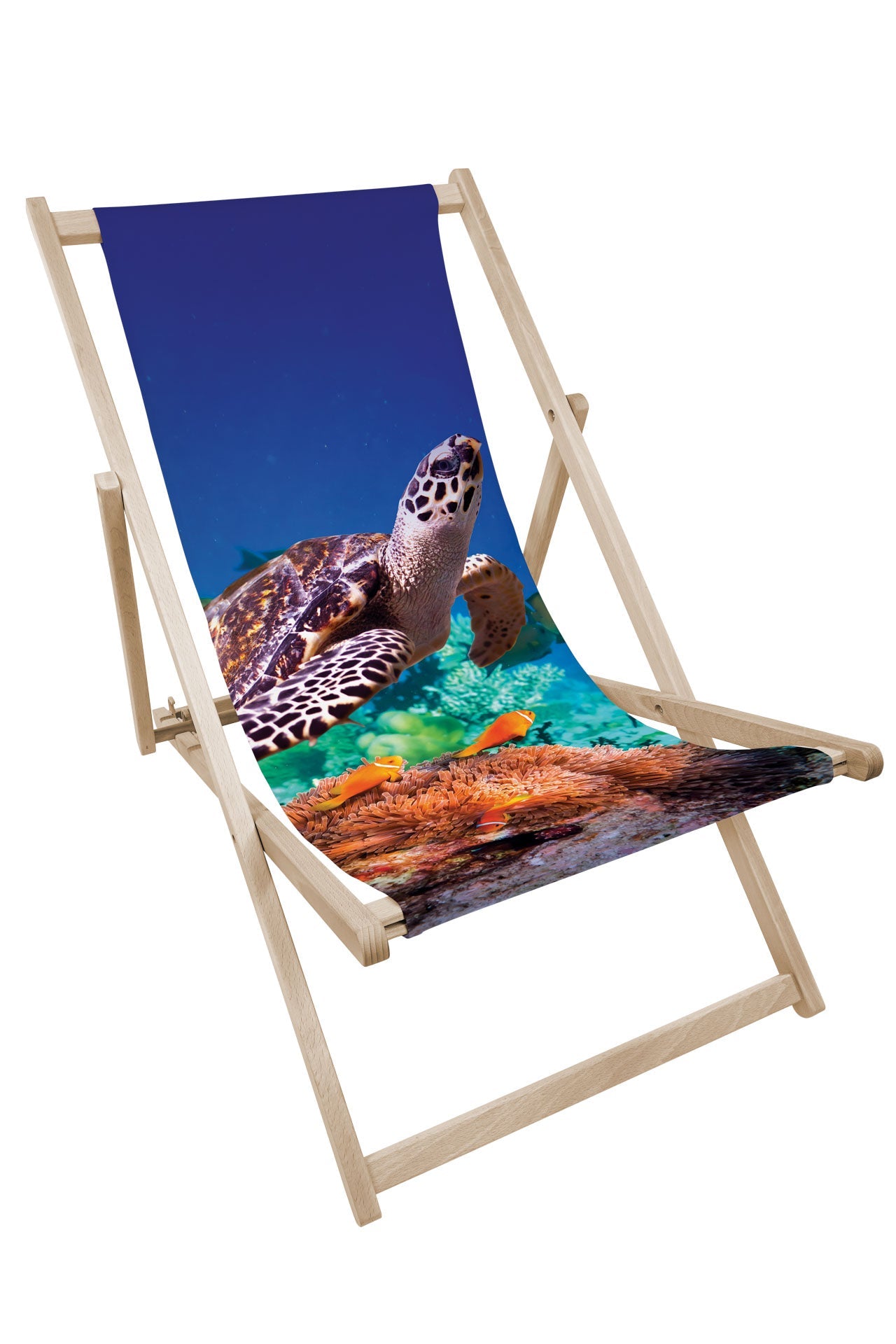 Holz-Liegestühle Schildkröte - AllBags