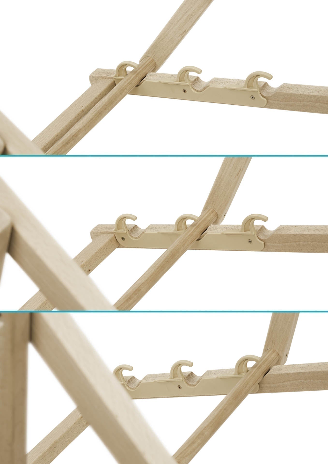 Holz-Liegestühle Zebras und Flamingos