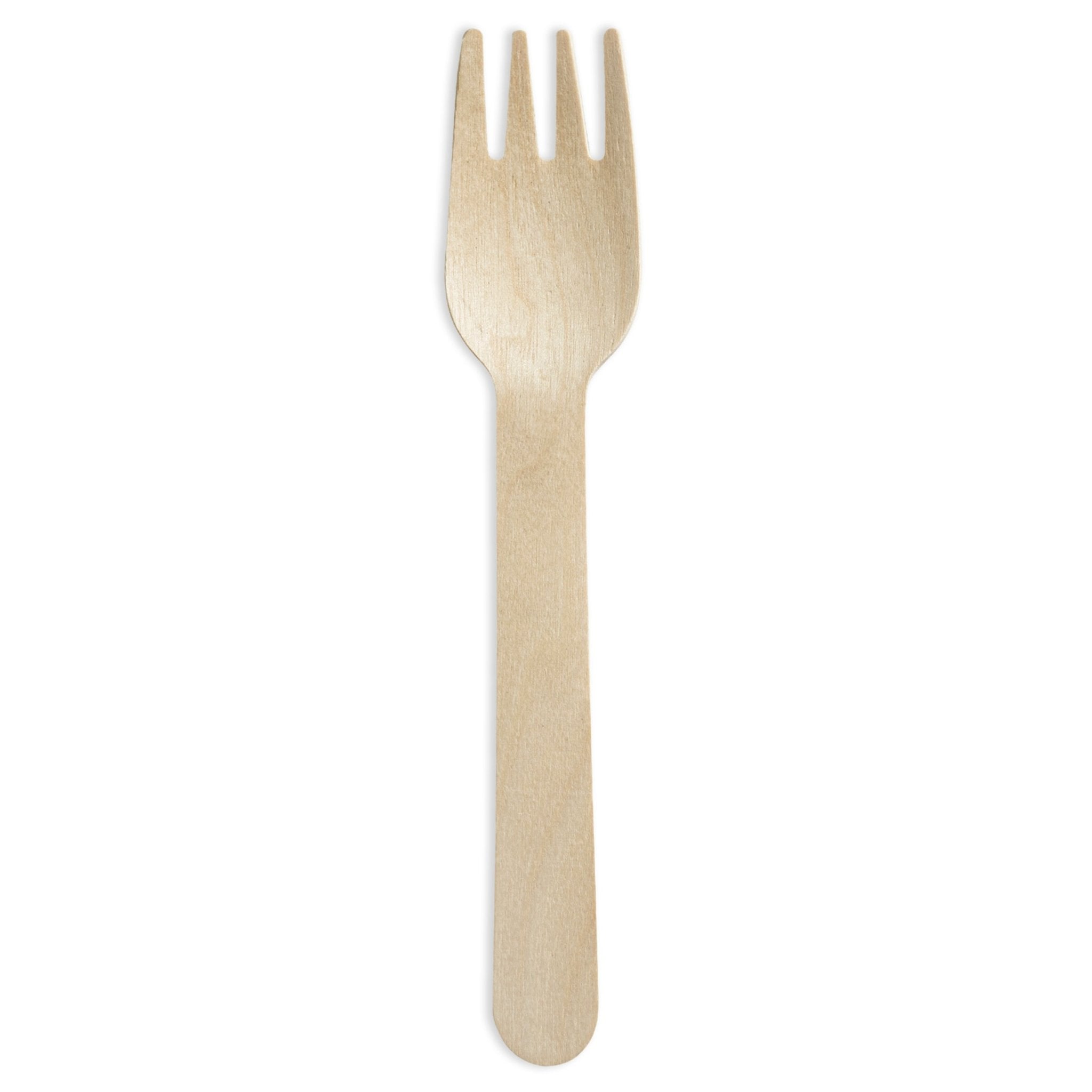 Holzgabel 16cm 100 Stück EKO