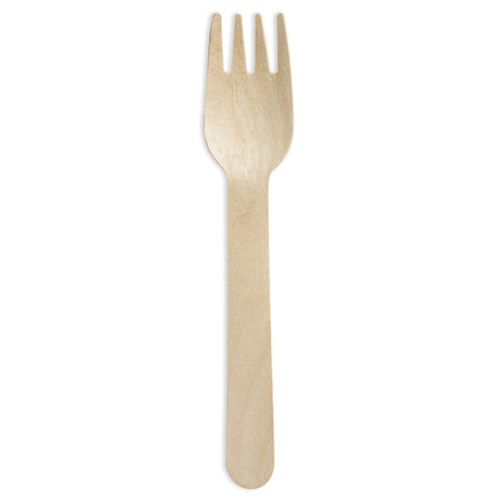 Holzgabel 16cm 100 Stück EKO