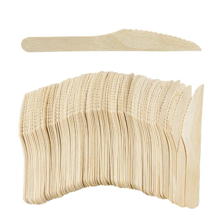 Holzmesser 16cm 100 Stück EKO - AllBags