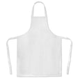 Kochschürze Schürze aus weißer Baumwolle