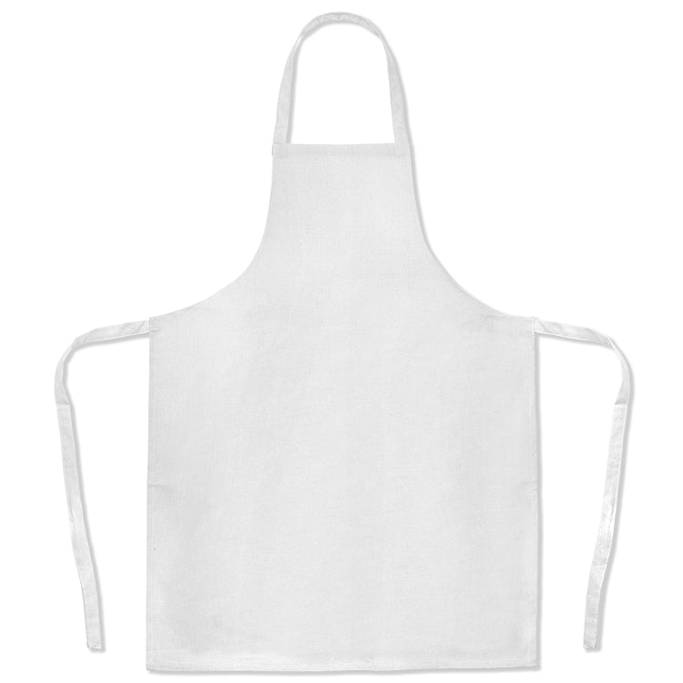 Kochschürze Schürze aus weißer Baumwolle