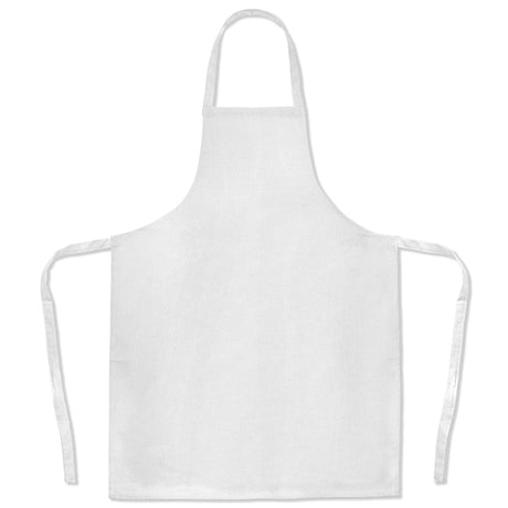 Kochschürze Schürze aus weißer Baumwolle