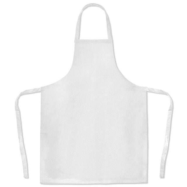Kochschürze Schürze aus weißer Baumwolle