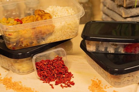 Lebensmittelbehälter Kunststoff, mit luftdichten 12 Stück