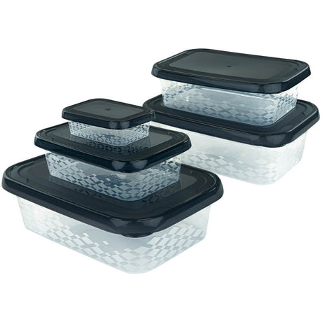 Lebensmittelbehälter Kunststoff, mit luftdichten 5 Stück