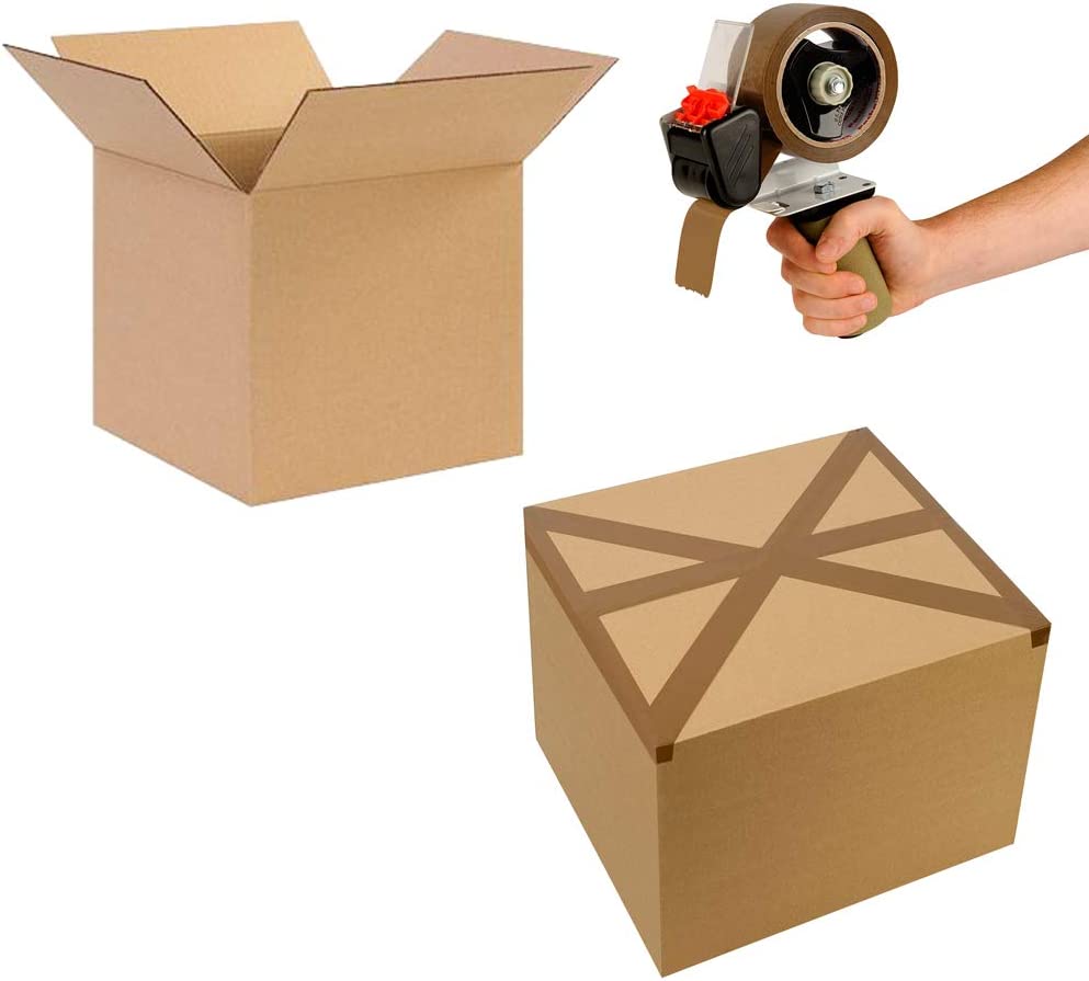 Packband Braun- 48 mm x 90m Folienstärke 40µ - AllBags
