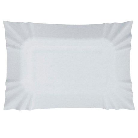 Papiertablett Weiß 14x20cm 100 Stück