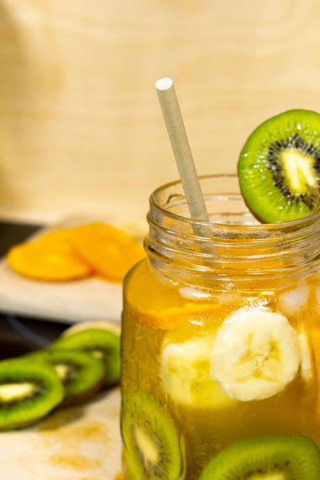 Papierstrohhalme Braun 250 Stück KRAFT