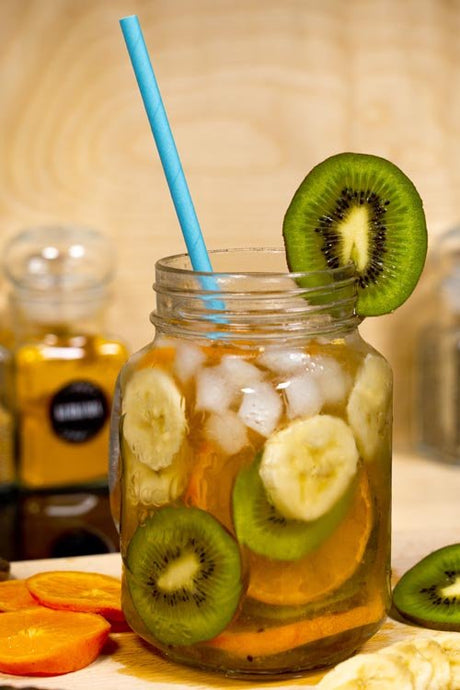 Papierstrohhalme Türkis 250 Stück