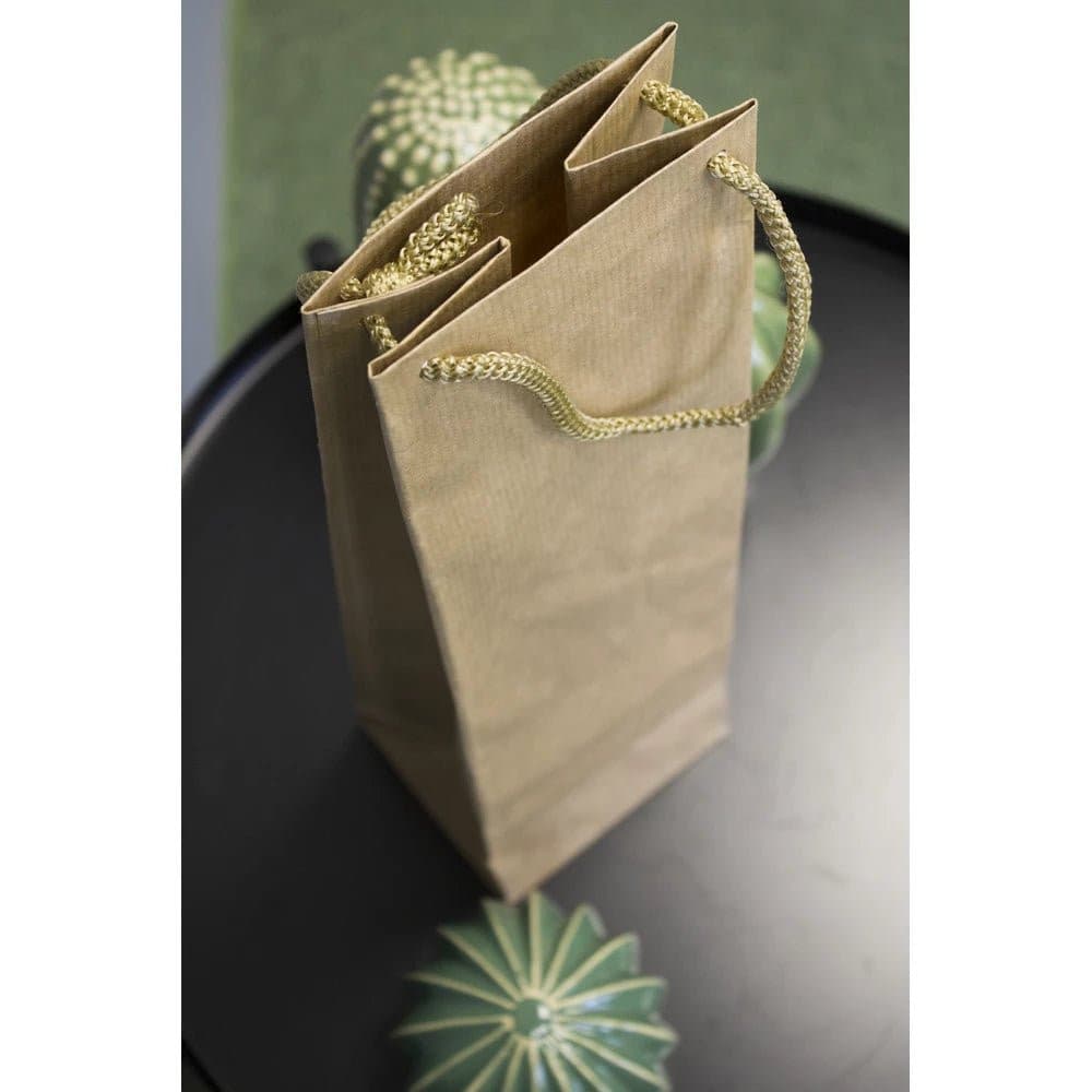 Papiertüte eco prestige 11+9x40cm Braun - AllBags