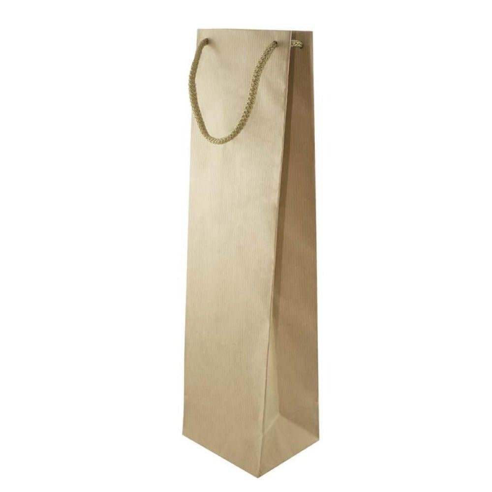 Papiertüte eco prestige 11+9x40cm Braun - AllBags