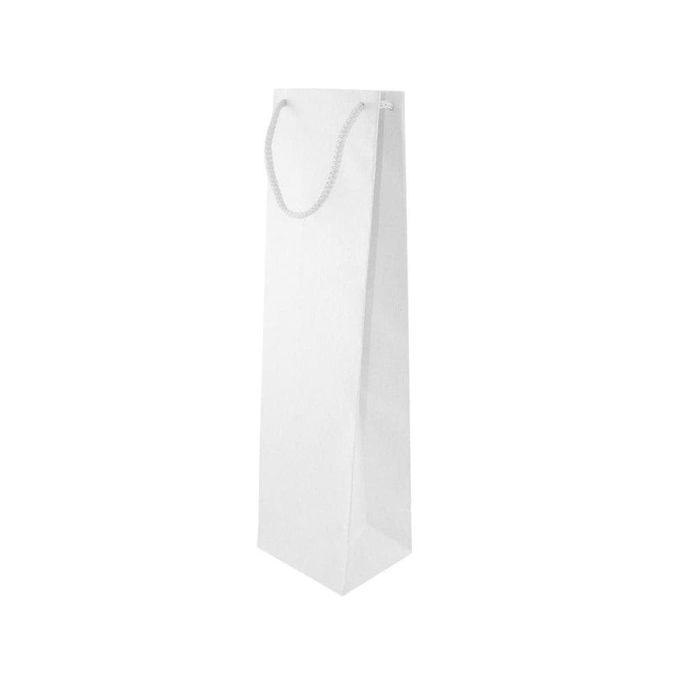 Papiertüte eco prestige 11+9x40cm Weiß - AllBags