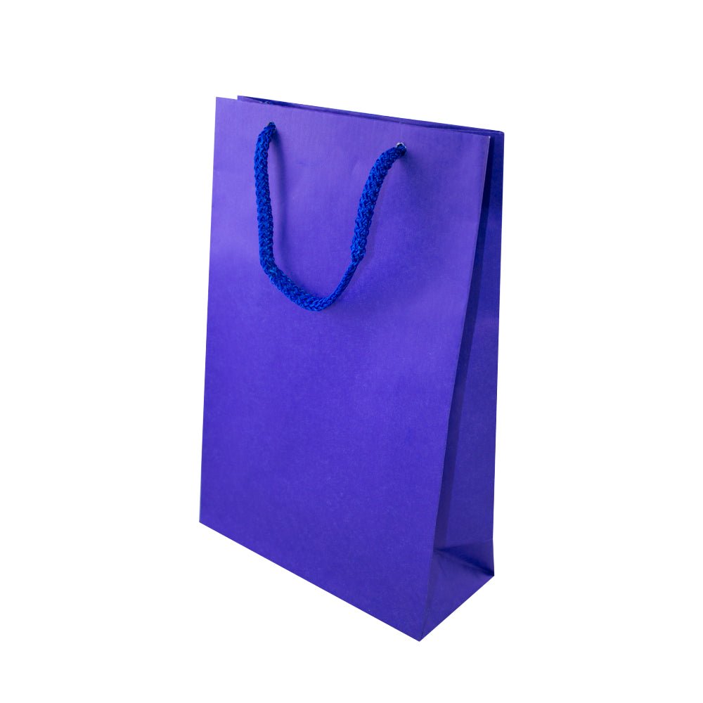 Papiertüte ECO Prestige 170x70x250mm Marineblau