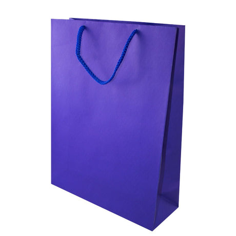 Papiertüte ECO Prestige 240x90x320mm Marineblau