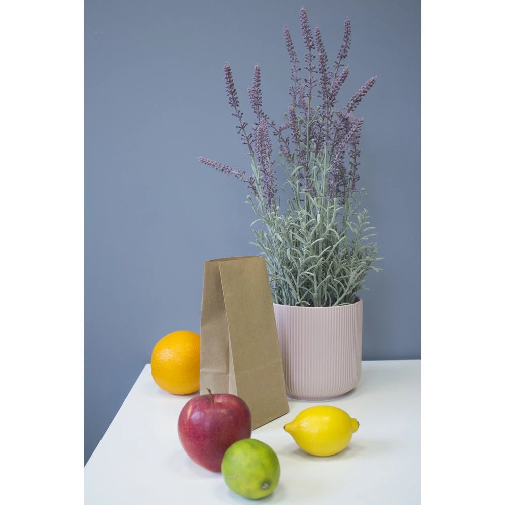 Papiertüten ohne Griff - Braune - 10+7x28cm - 1000 Stück - AllBags