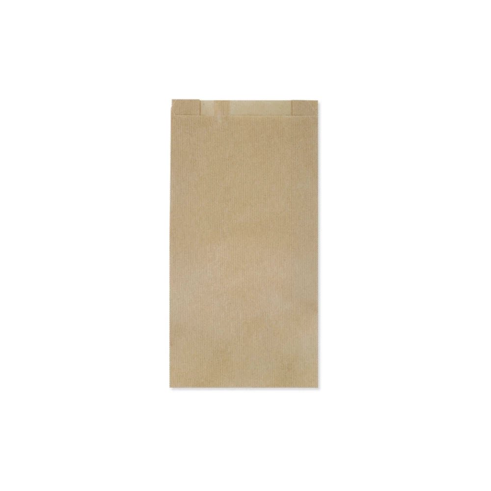 Papiertüten ohne Griff 120x210mm Braun 1000 Stück