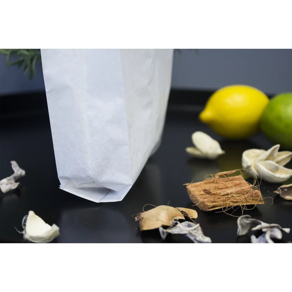 Papiertüten ohne Griff 120x210mm Weiß 1000 Stück