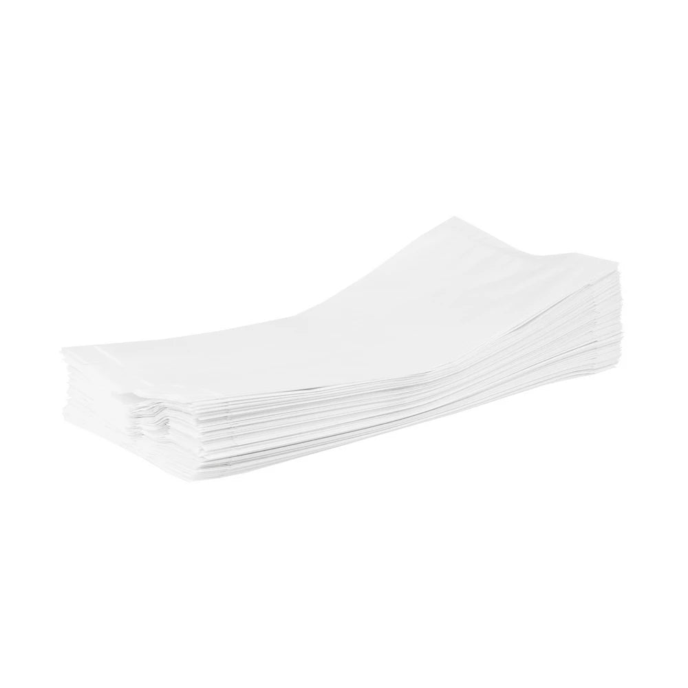 Papiertüten ohne Griff Weiß 15x29cm 1000 Stück - AllBags