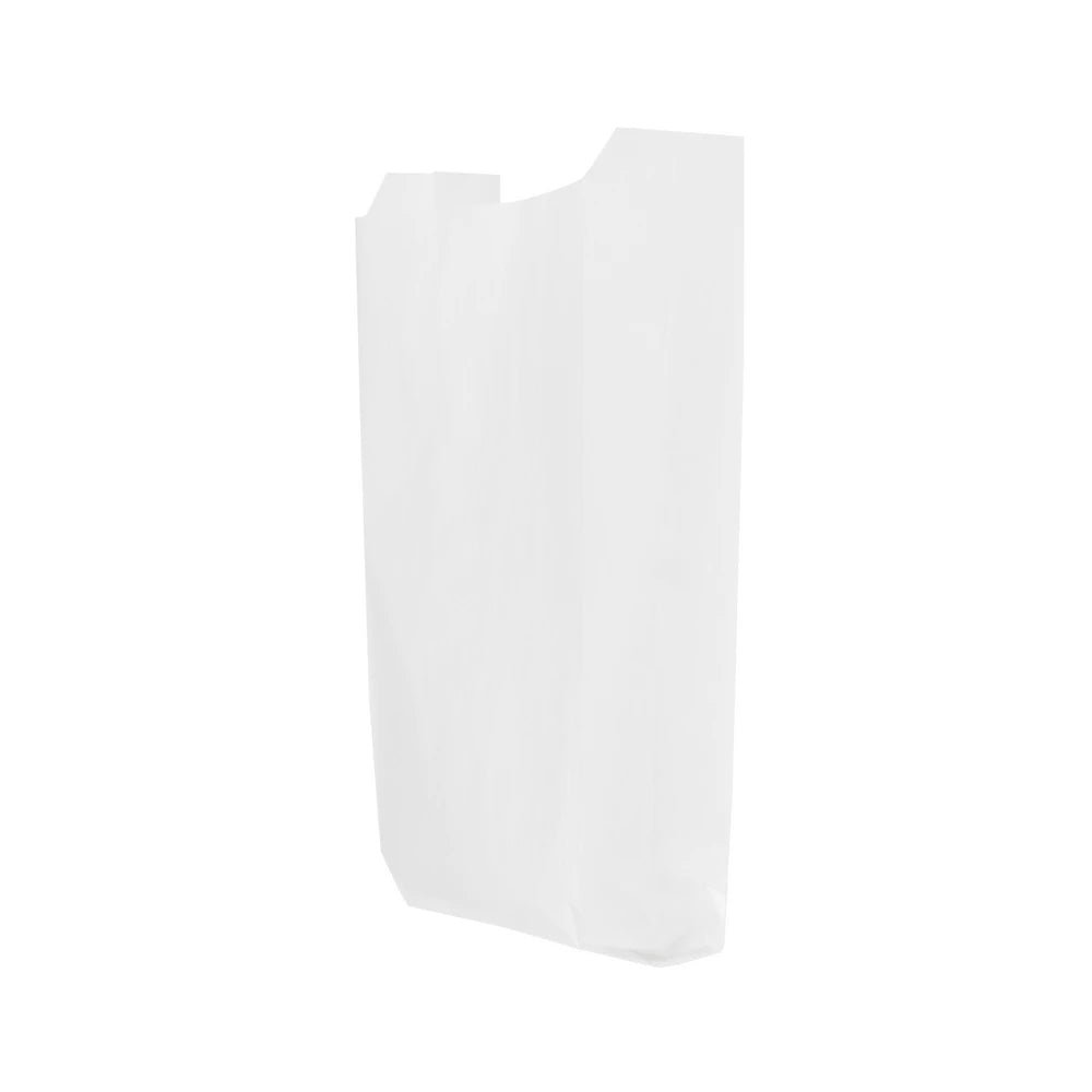 Papiertüten ohne Griff Weiß 15x29cm 1000 Stück - AllBags