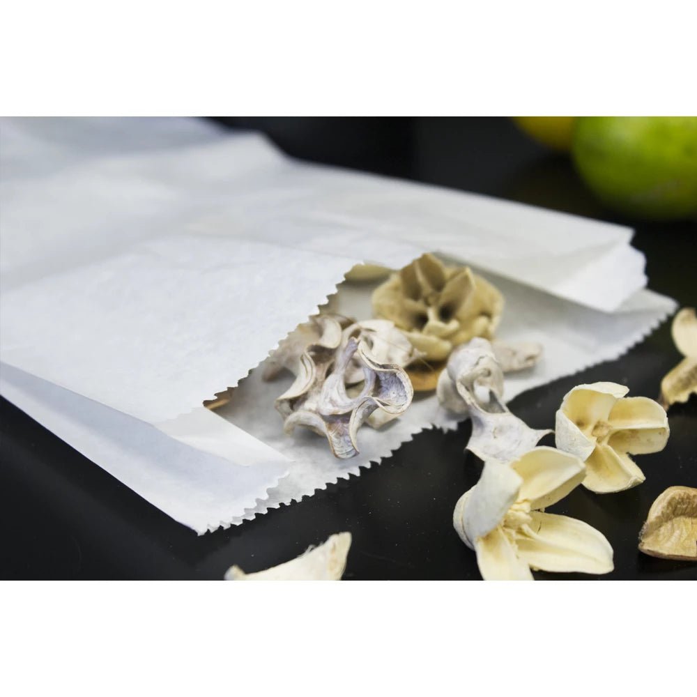 Papiertüten ohne Griff 18x34cm Weiß 1000 Stück