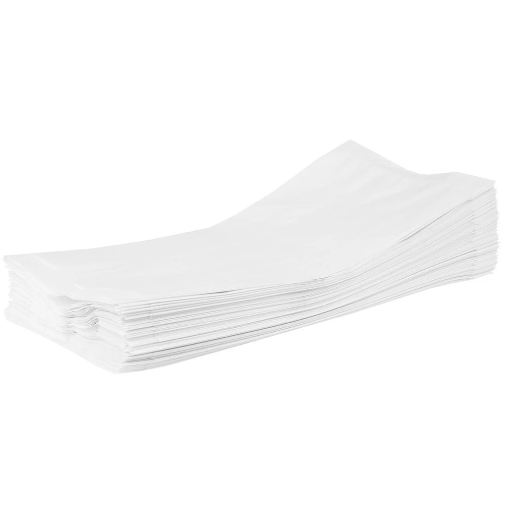 Papiertüten ohne Griff 18x34cm Weiß 1000 Stück