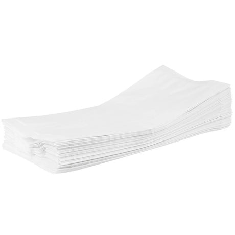 Papiertüten ohne Griff 18x34cm Weiß 1000 Stück