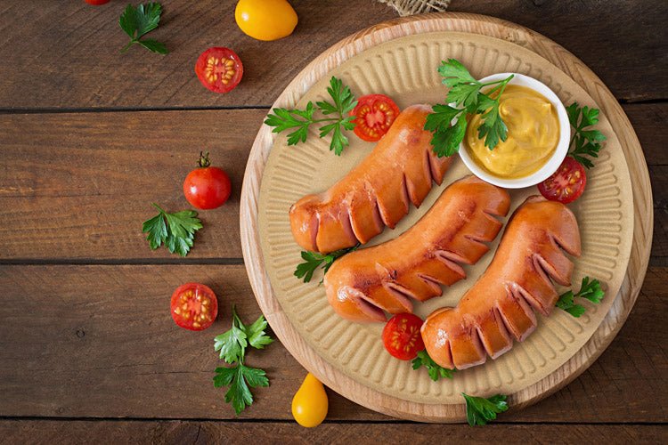 Pappteller Braun 18cm 100 Stück