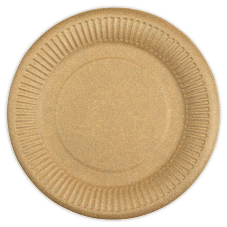 Pappteller Braun 18cm 100 Stück