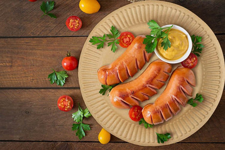 Pappteller Braun 23cm 100 Stück