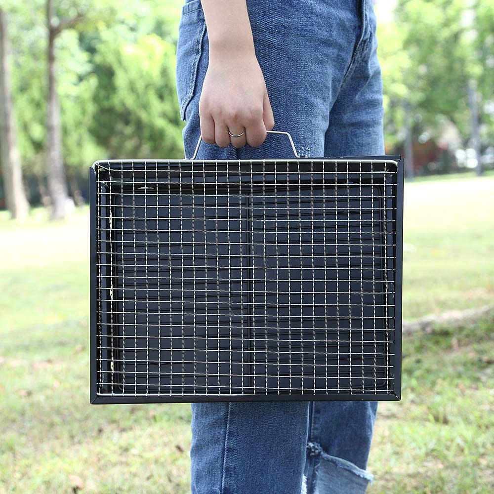 Reisegril, Barbecue Grill, Tragbarer Klappbarer Holzkohlegrill - AllBags