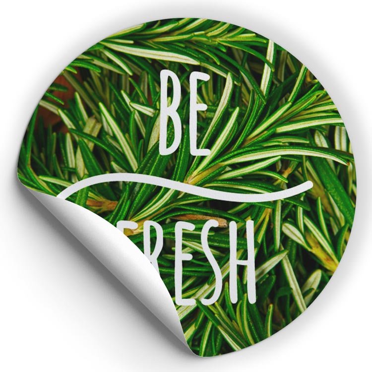 Selbstklebende dekorative Aufkleber Be fresh Rosmarin 10 Stück