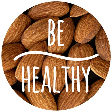 Selbstklebende dekorative Aufkleber Be healthy Nüsse 10 Stück