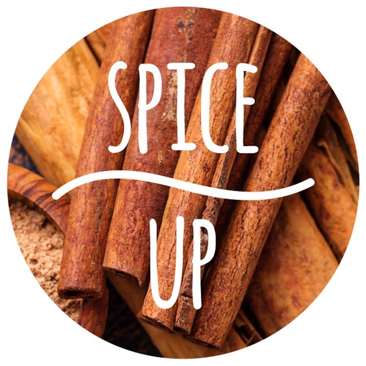 Selbstklebende dekorative Aufkleber Spice Up Zimt 10 Stück