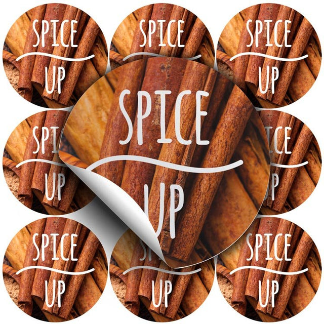 Selbstklebende dekorative Aufkleber Spice Up Zimt 10 Stück