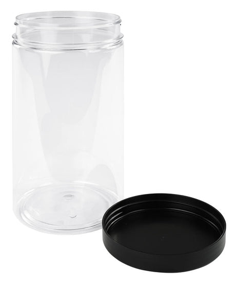 Vorratsgläser mit Deckel Set 6 Stück Plastikgläser mit Deckel 1250ml