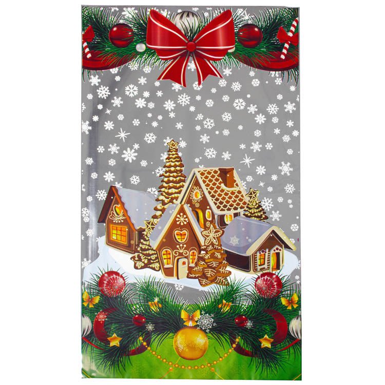 Weihnachten Cellophantüten set 5er Verschiedene Ausführungen