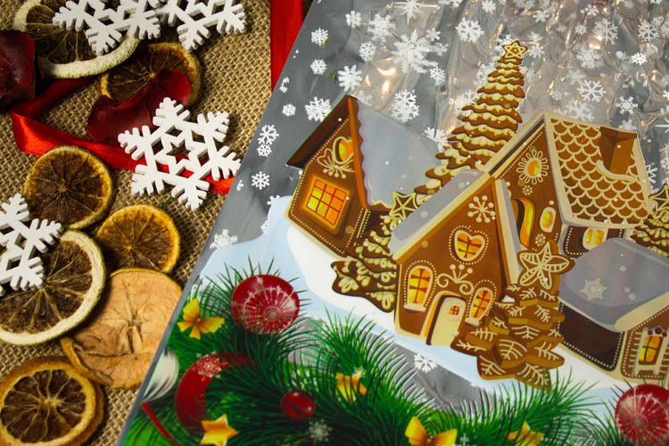 Weihnachten Cellophantüten set 5er Verschiedene Ausführungen - AllBags
