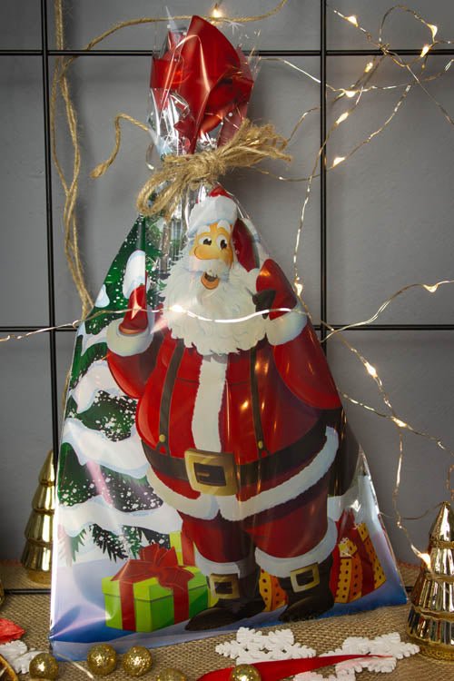Weihnachten Cellophantüten set 5er Verschiedene Ausführungen - AllBags