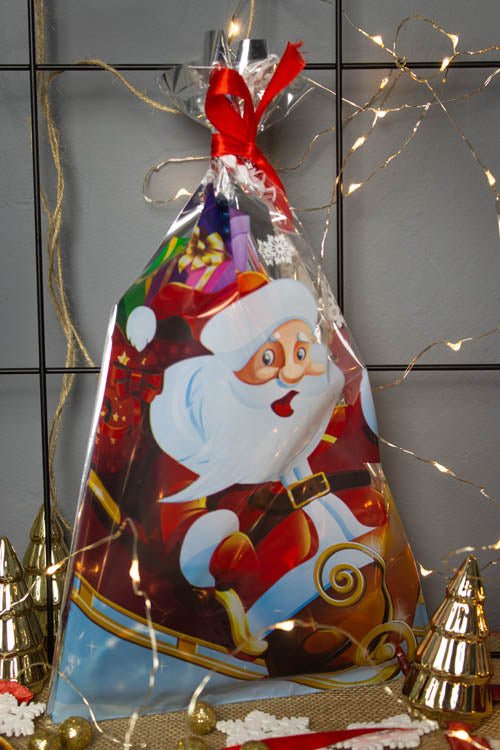 Weihnachten Cellophantüten set 5er Verschiedene Ausführungen - AllBags